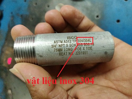 vật liệu ống nối inox